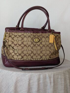 Coach Signature Jacquard Tote F23292 (PROJECT BAG)